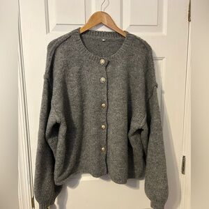 NWOT Knit sweater cardigan, like Sezane